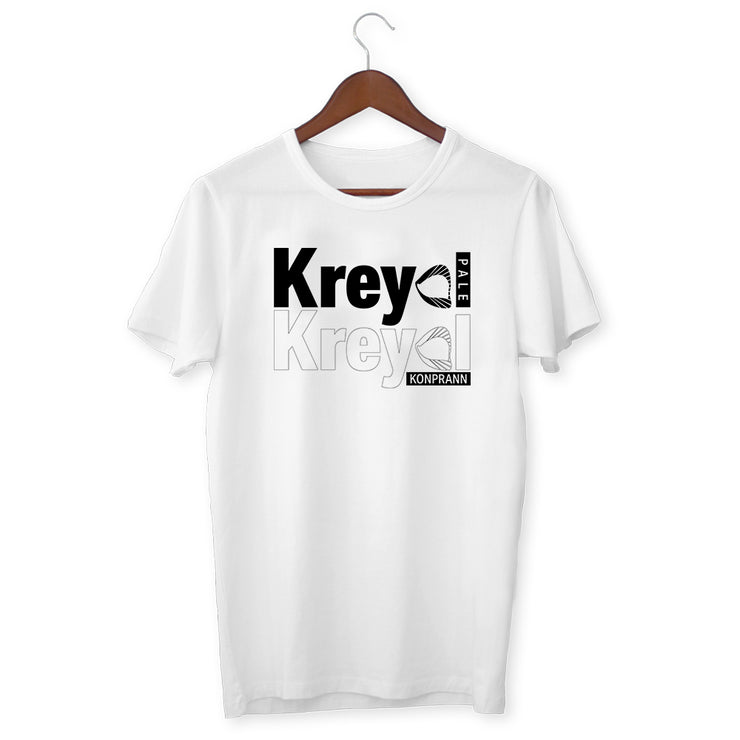 Kreyol Pale Kreyol Konpran T-Shirt